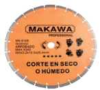 DISCO DIAMANTADO 7 - 180MM MAKAWA