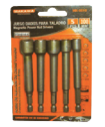 JGO DADOS PARA TALADRO 5PCS 100MM MAKAWA