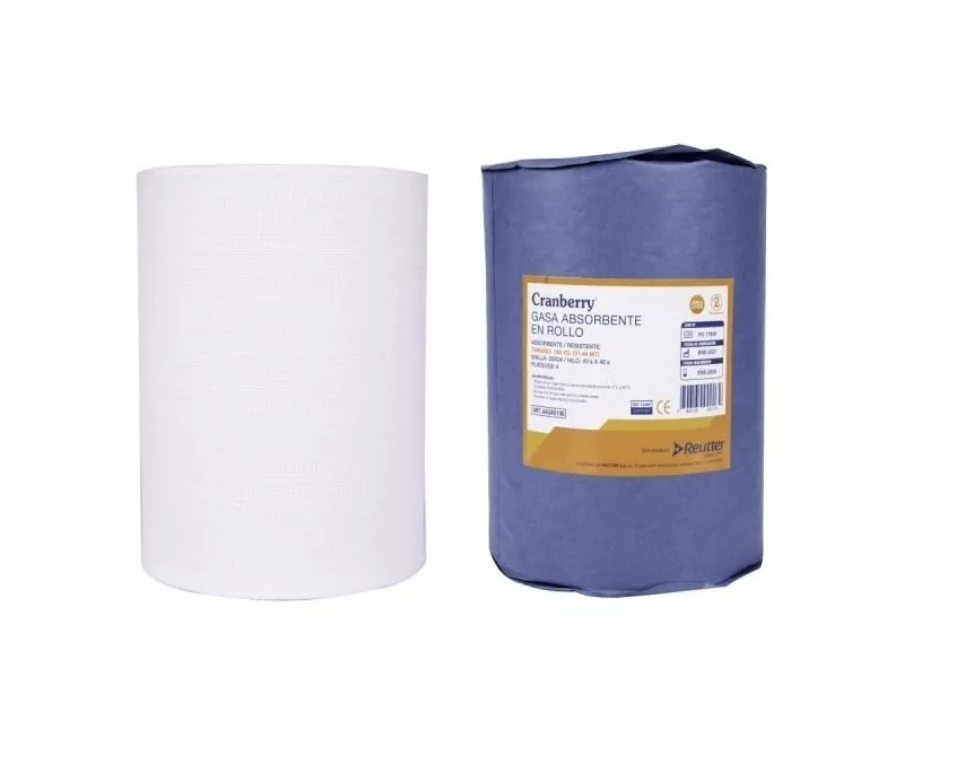 Rollo de Gasa Absorbente 20x24, 100 Yardas