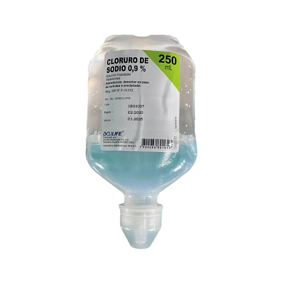 Sueros Fisiológicos 250ml Fresenius / Braun / Acu Life caja x 20 unid