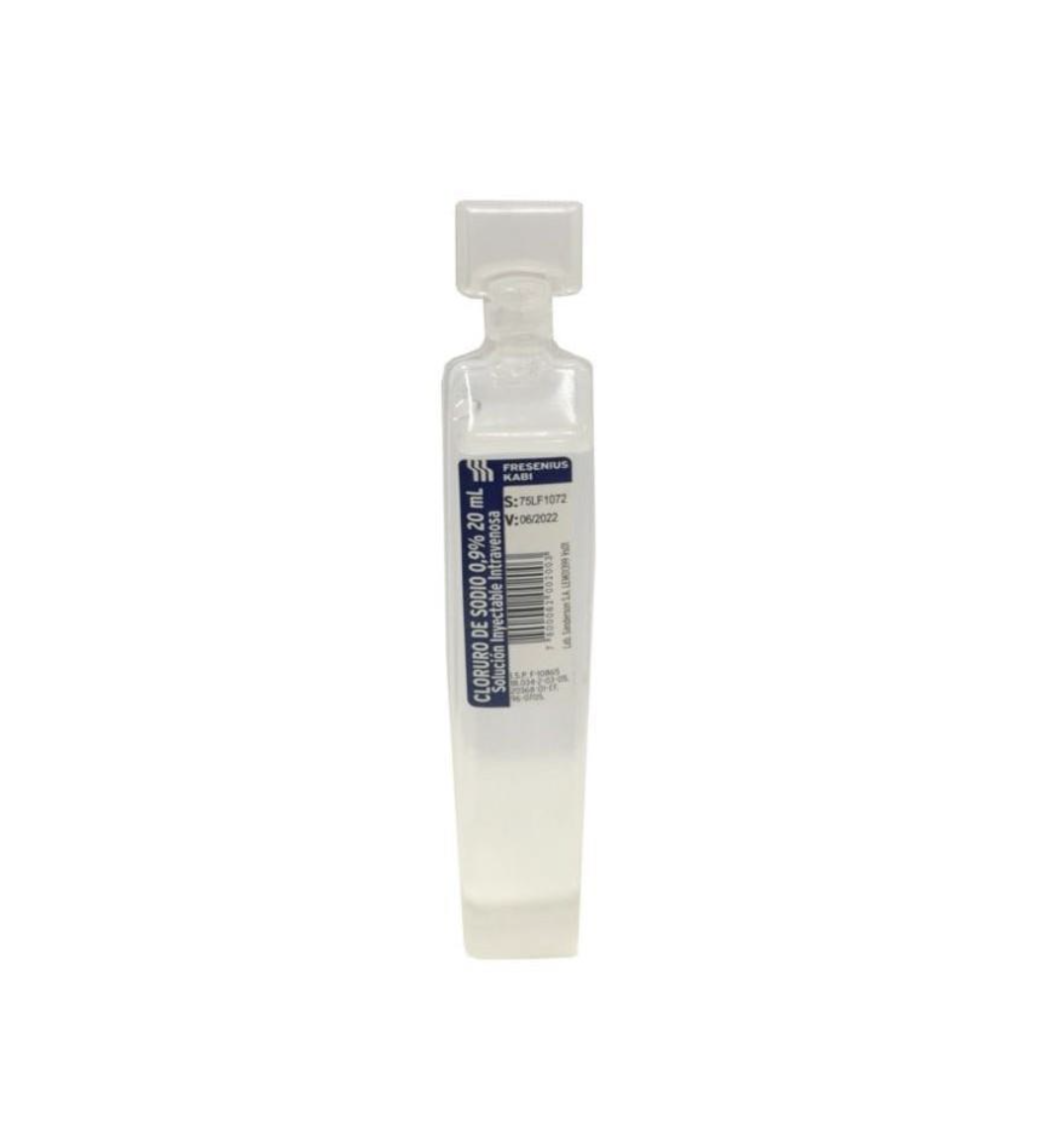 Sueros Fisiológicos 20ml 0,9% Fresenius / Braun / Acu Life caja x 100 unid