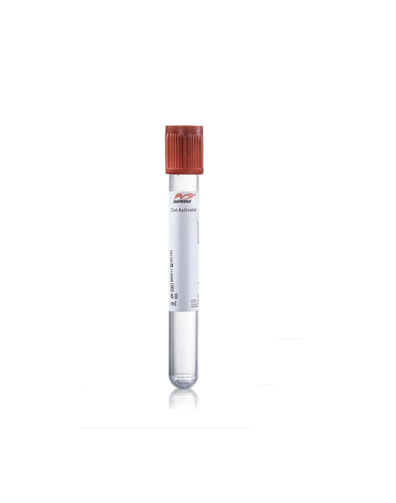 Tubos al vacío tapa roja 4ml Act. Coagulation Improve pack total x 500 unid