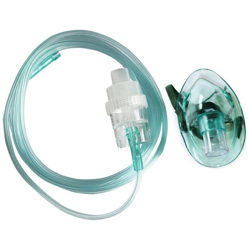 Mascarilla Nebulizador Pediatrico con Frasco y Tubo Askot