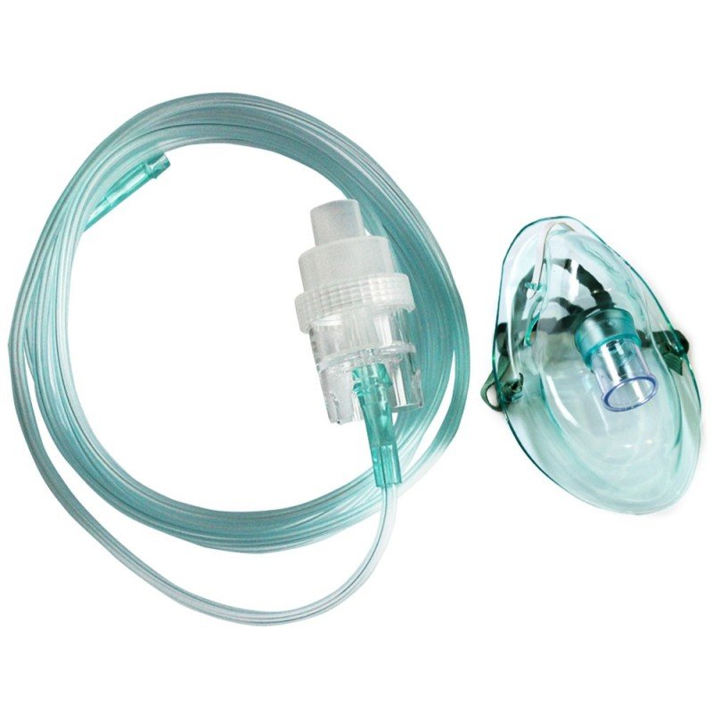 Mascarilla Nebulizador Adulto con Frasco y Tubo Askot