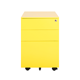 Cajonera Metálica Amarilla