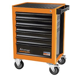 Carro Porta Herramientas 5 Bandejas 1 Cajón