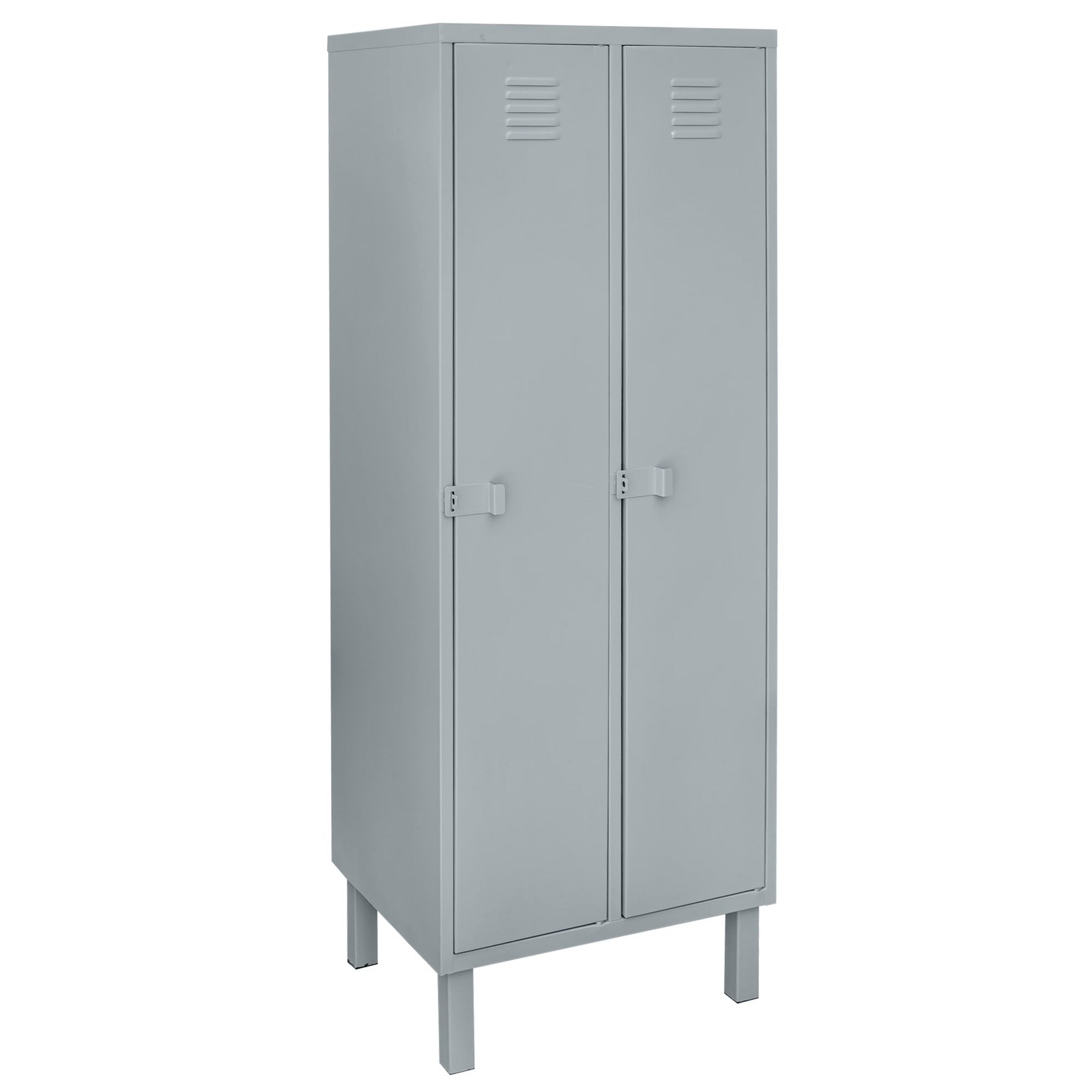 Locker Metálico 2 Cuerpos 2 Puertas - Casillero Nacional