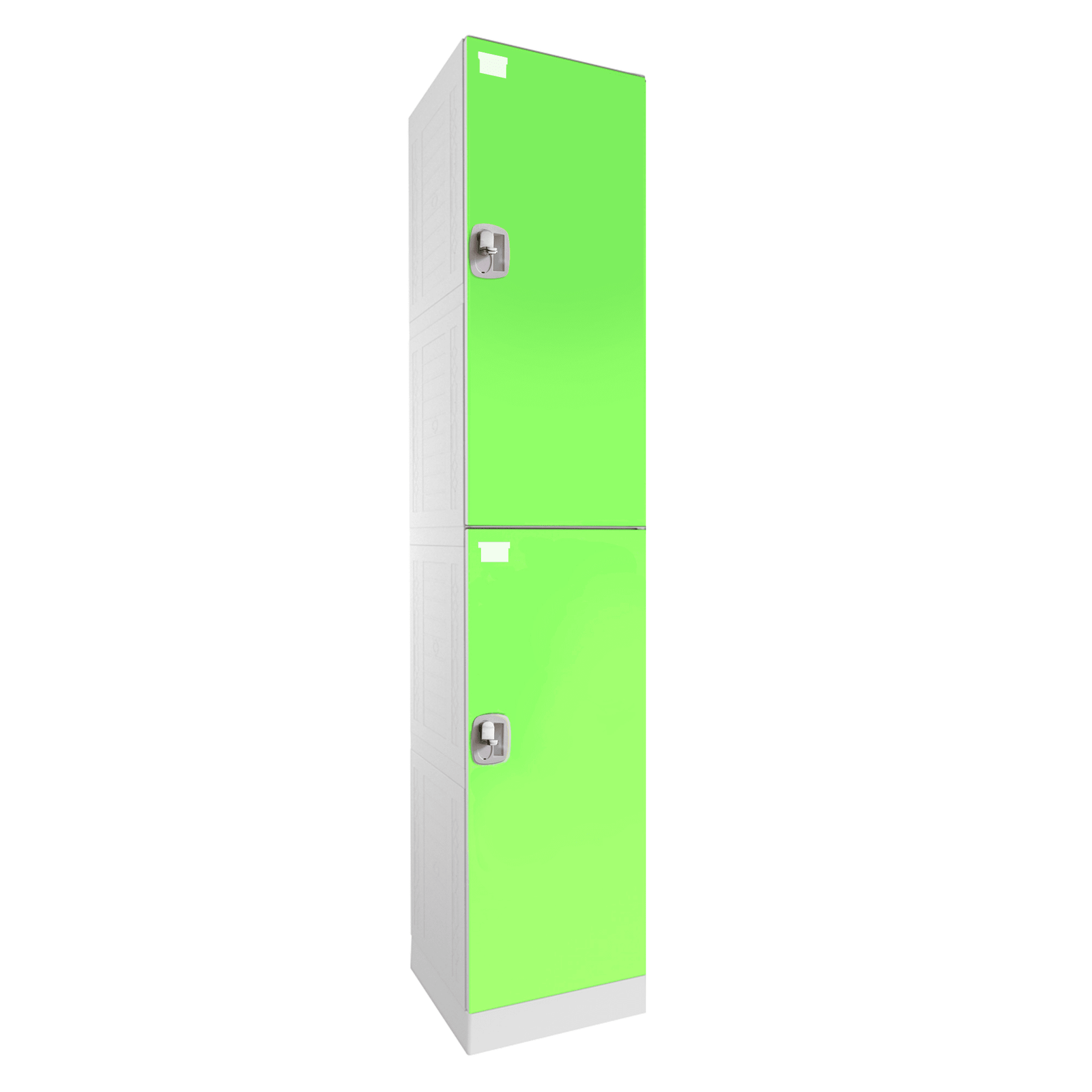 Locker Plástico ABS 1 Cuerpo 2 Puertas