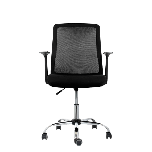 Silla Operativa Cubel Base Cromada