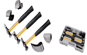 JGO MARTILLOS POR 7PCS PARA REPARAR AUTOS NEVAS