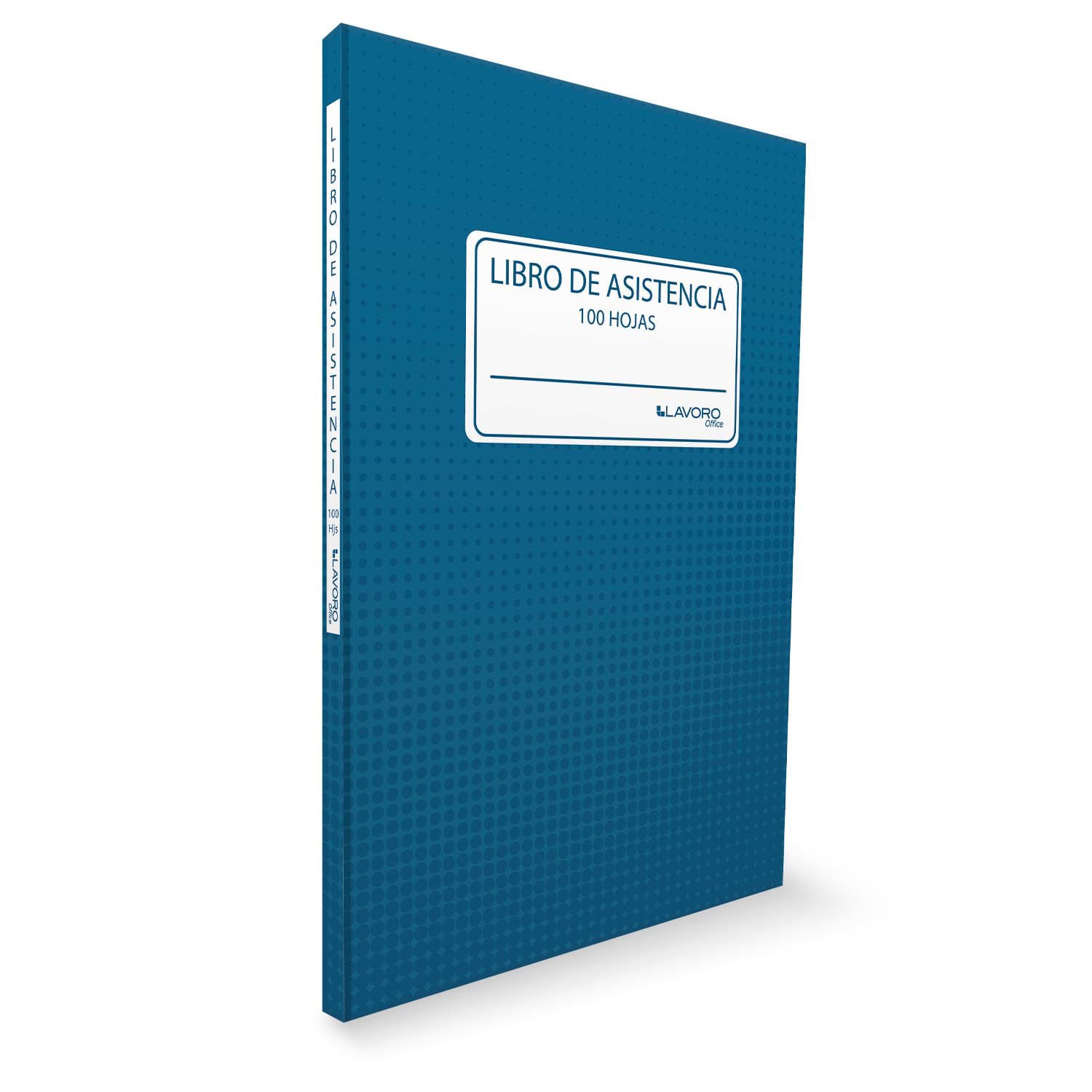Libro De Registro Asistencia 100 Hojas