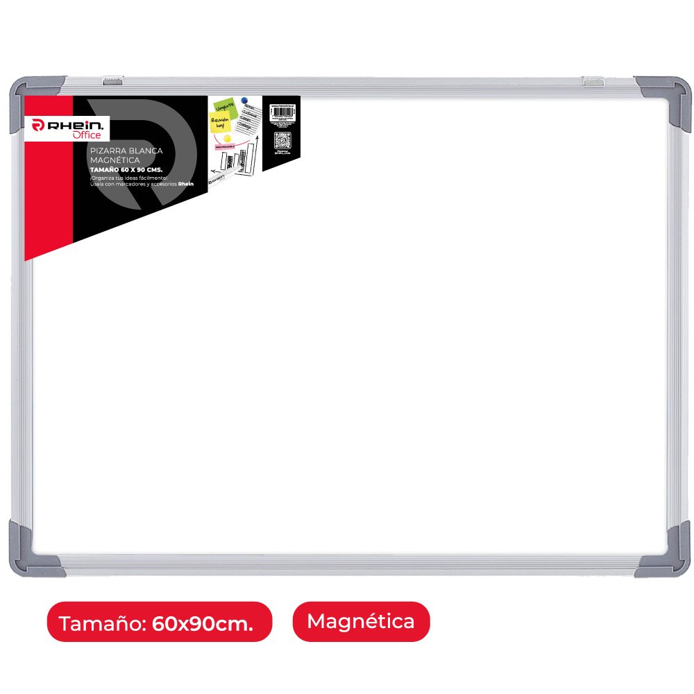 Pizarra Blanca Magnética 60x90cm