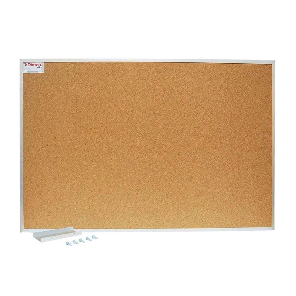 Pizarra Corcho Marco Aluminio 60x90cm