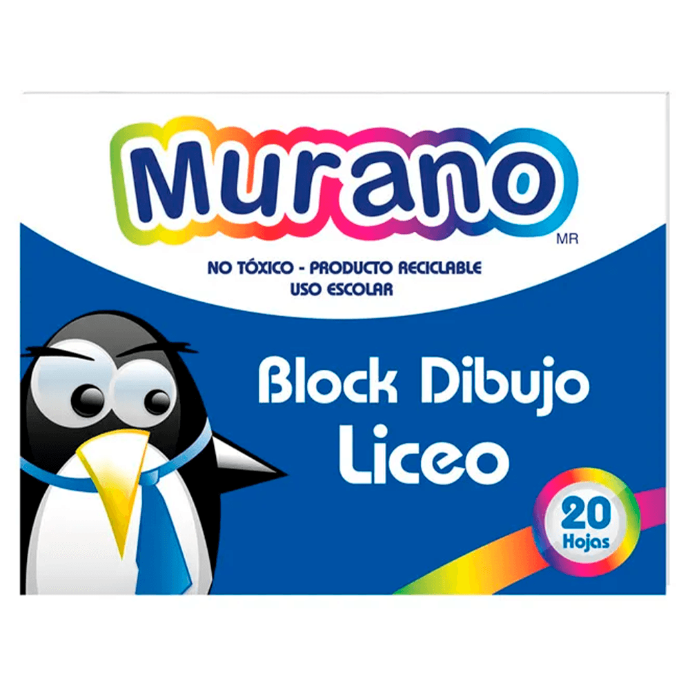 Block Dibujo Liceo 60 20 Hojas