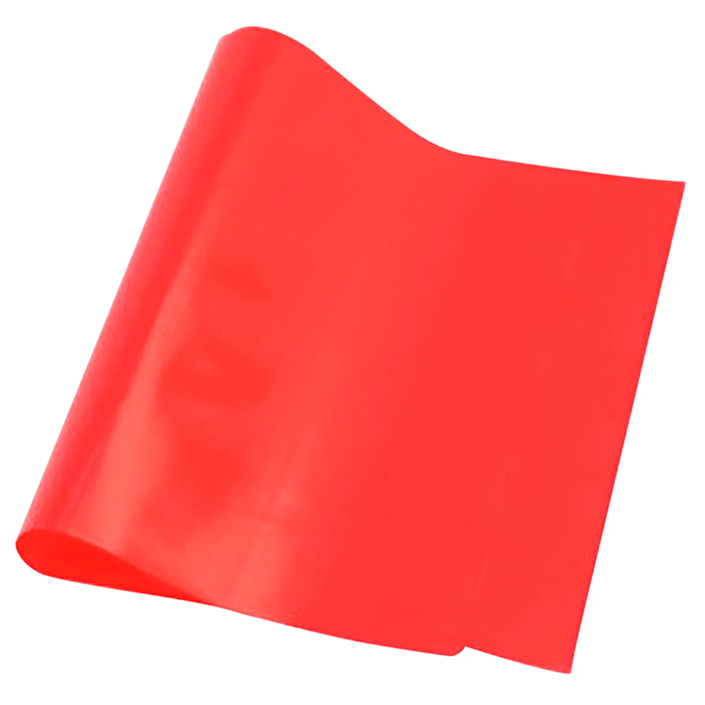 Forro Cuaderno College Rojo Plástico