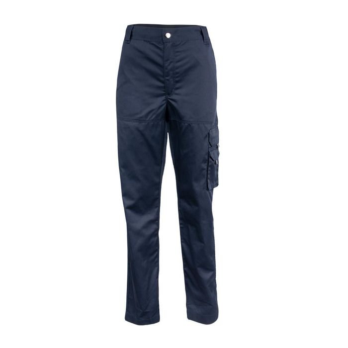 Pantalón Cargo Gabardina 80/20 Mujer Azul con protección UV Activex