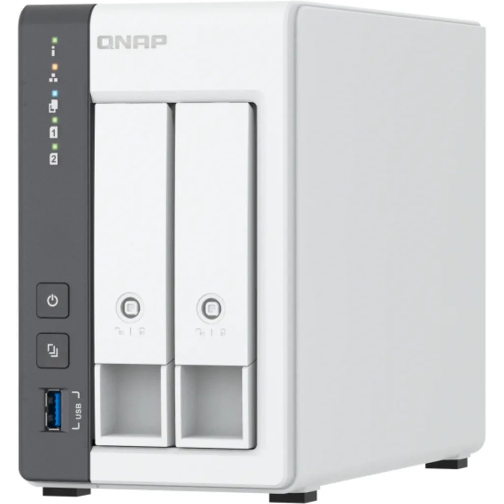 NAS QNAP TS-216G ARM Cortex A55 4GB 2 Bahías 3.5" HDD/SSD SATA