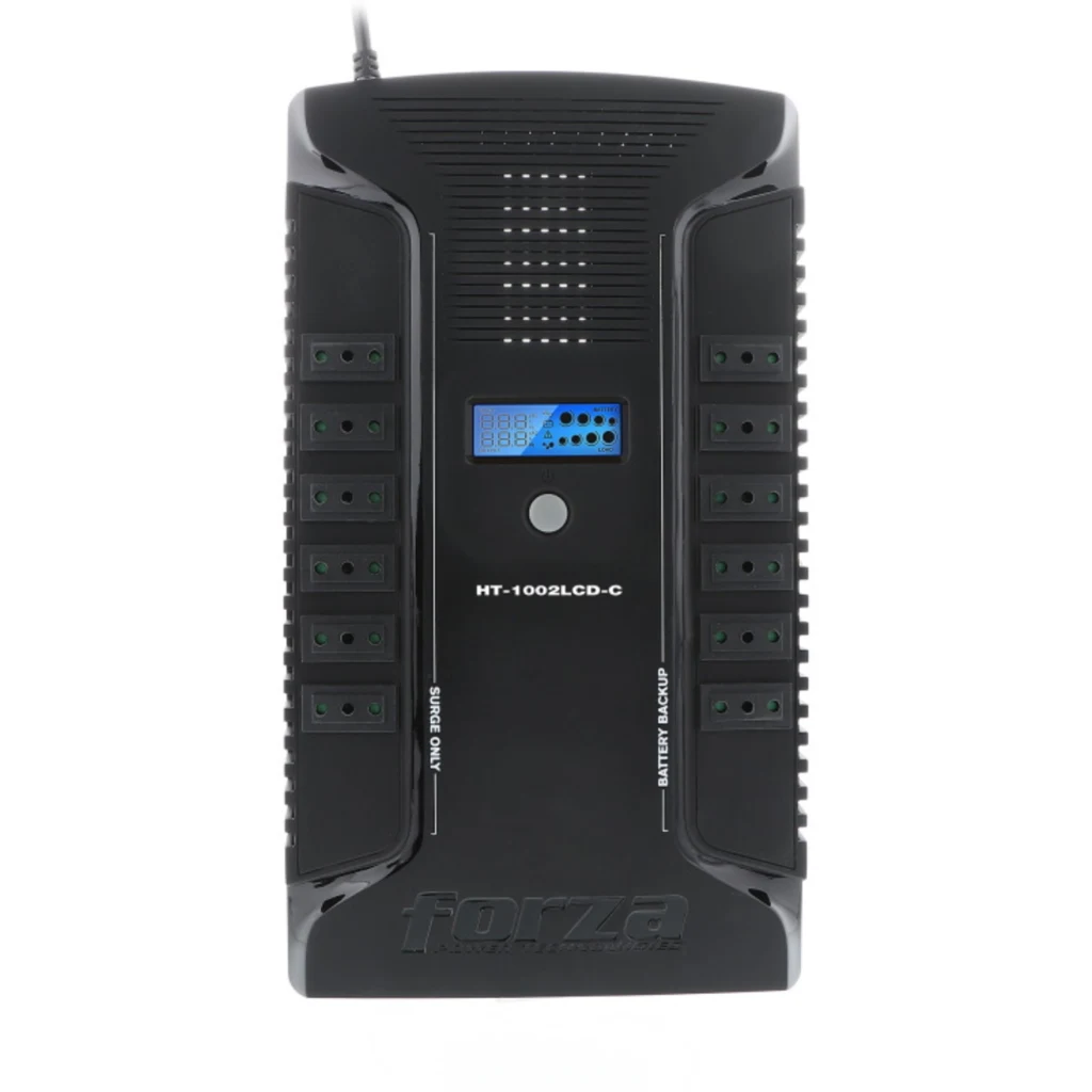 UPS Forza 1000VA 500W Interactiva 12 Tomas 2 USB