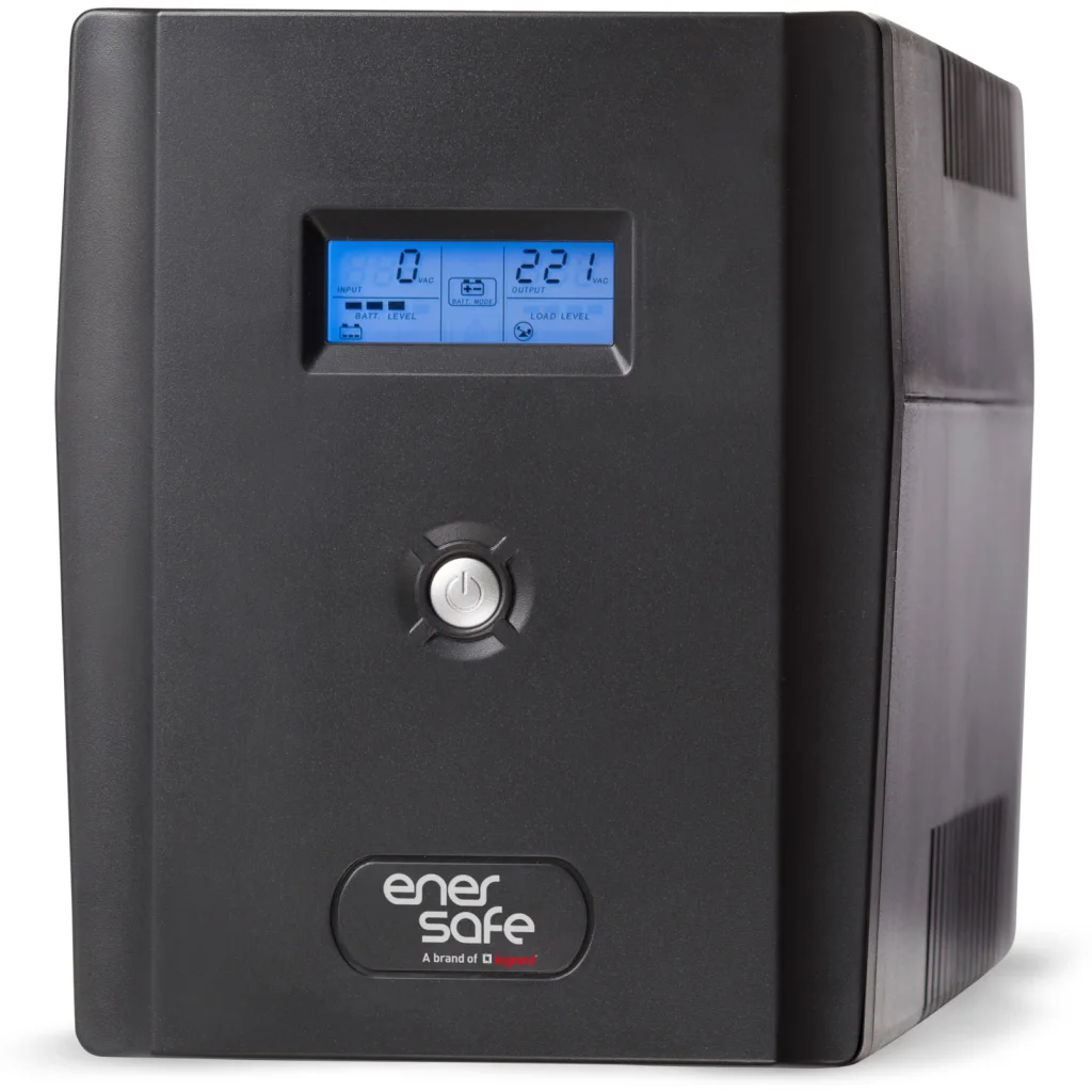 UPS Enersafe ESIT 2000VA 1200W Torre Panel LCD 6x IEC C13