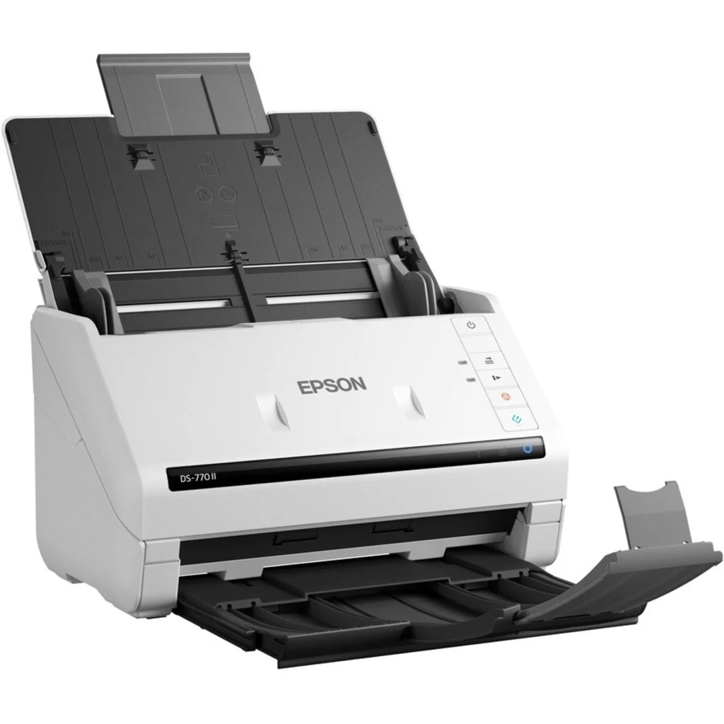 Escáner de Escritorio Epson DS-770 II Color Dúplex 600dpi 45ppm USB 3.0