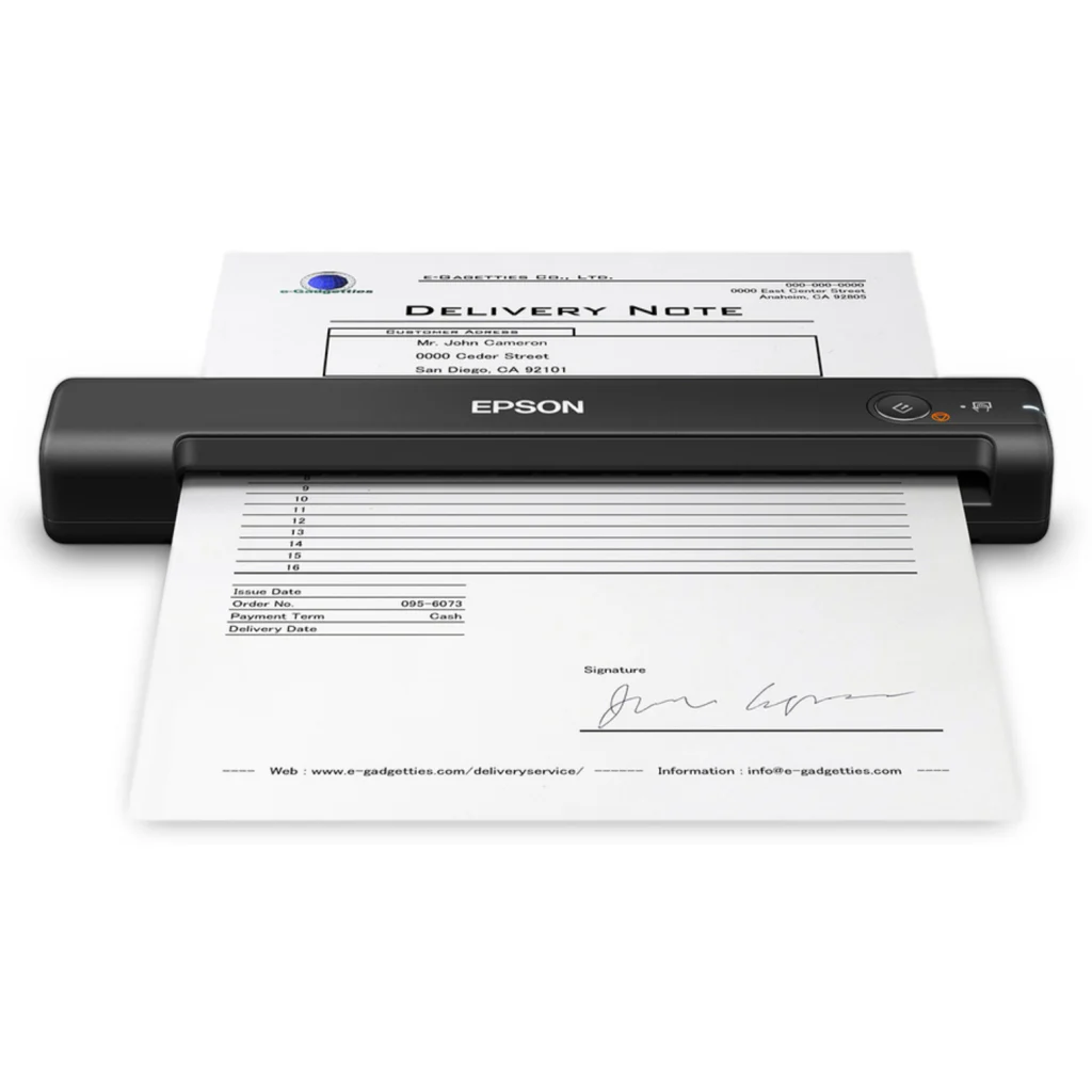 Escáner de Escritorio Portátil Epson WorkForce ES-50 600dpi 5.5ppm USB 2.0