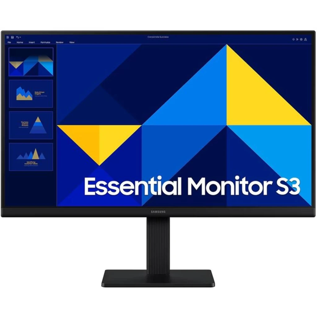 Monitor Samsung Essential S30GD 22" FHD IPS VGA HDMI 100Hz