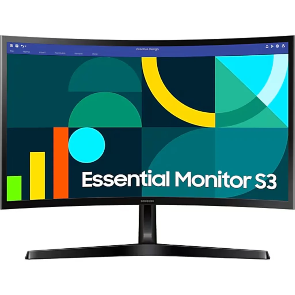Monitor Curvo Samsung S36GD 24" FHD VA HDMI VGA 100Hz