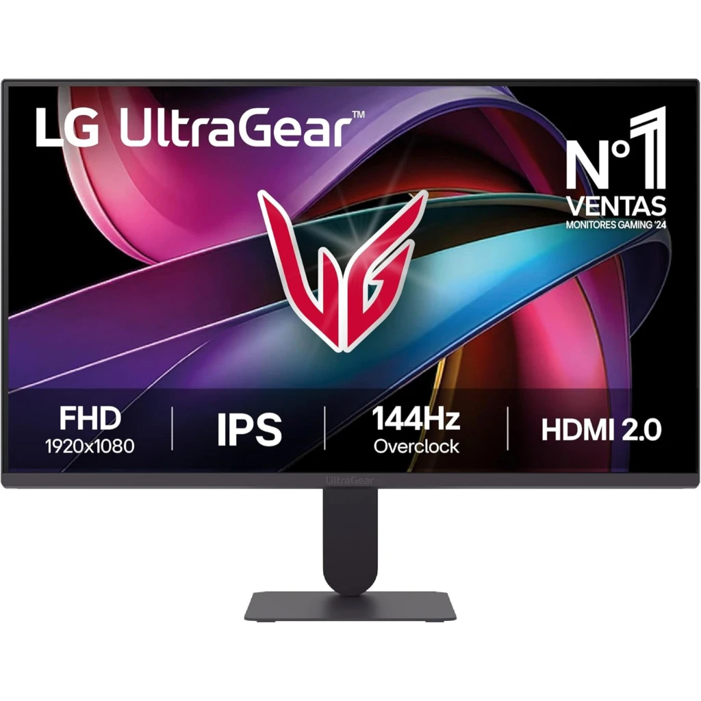 Monitor Gamer LG UltraGear 24G411A-B 23.8" FHD IPS 144Hz HDMI DP FreeSync