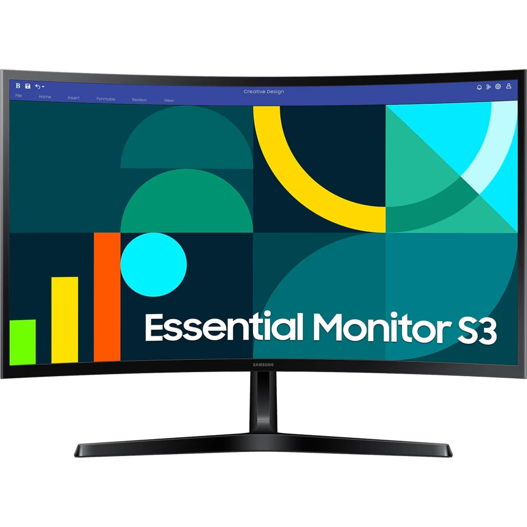 Monitor Curvo Samsung S36GD 27" FHD VA VGA HDMI 100Hz