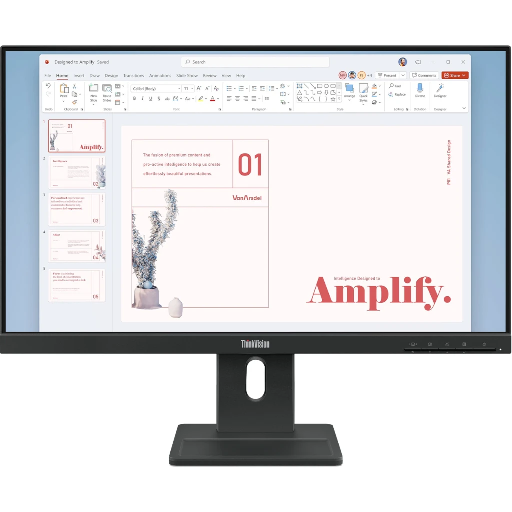Monitor Lenovo E24-40 23.8" FHD IPS DP HDMI VGA 100Hz