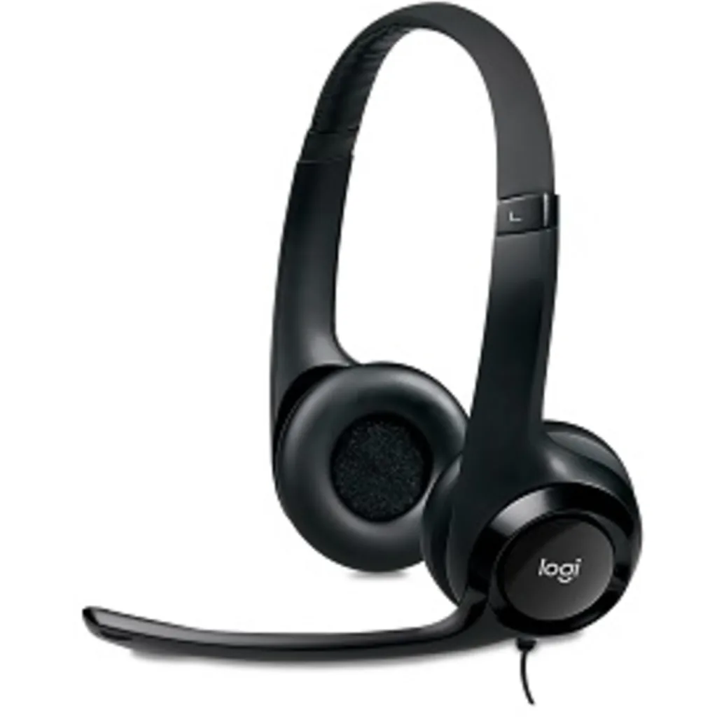Cintillo Multimedia Logitech H390 ClearChat USB Negro
